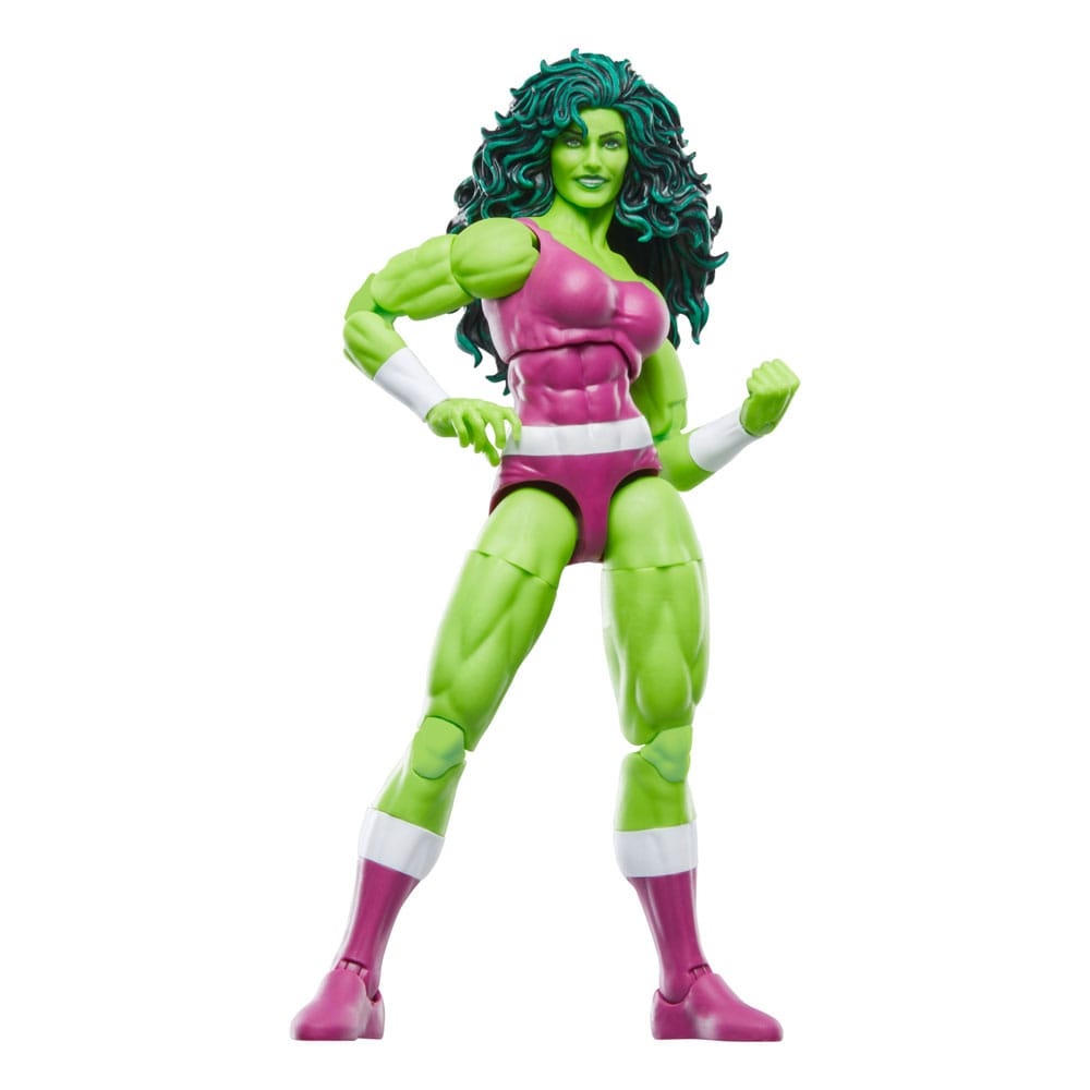 Hasbro Marvel Legends Series She-Hulk 6  Retro Comics Collectible Action Figure
