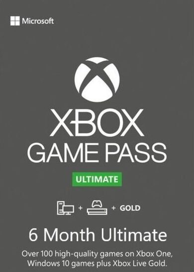 Microsoft Studios Xbox Game Pass Ultimate– 6 Month Subscription