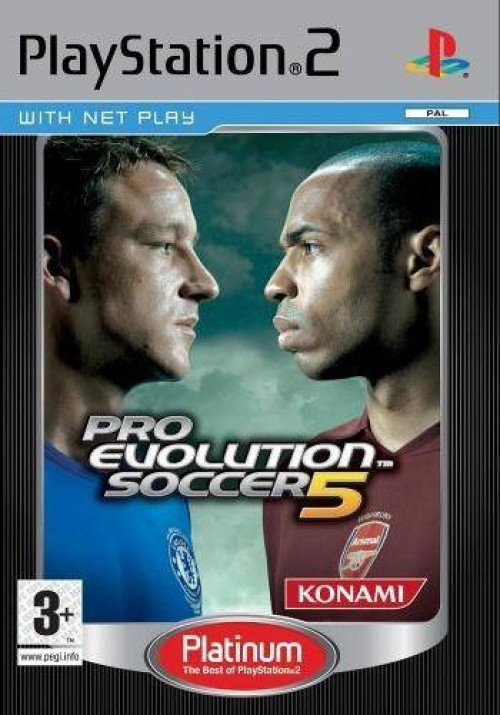 Konami Pro Evolution Soccer 5 (platinum)