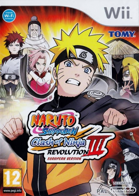 Nintendo Naruto Clash of Ninja Revolution 3