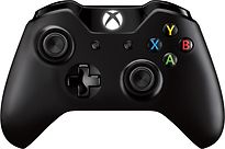 Microsoft Xbox One Wireless Controller [3,5-mm-stereo-headsetpoort] zwart - refurbished