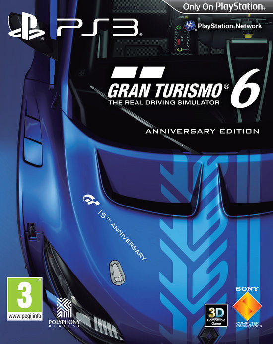 Sony Computer Entertainment Gran Turismo 6 Steelbook Anniversary Edition