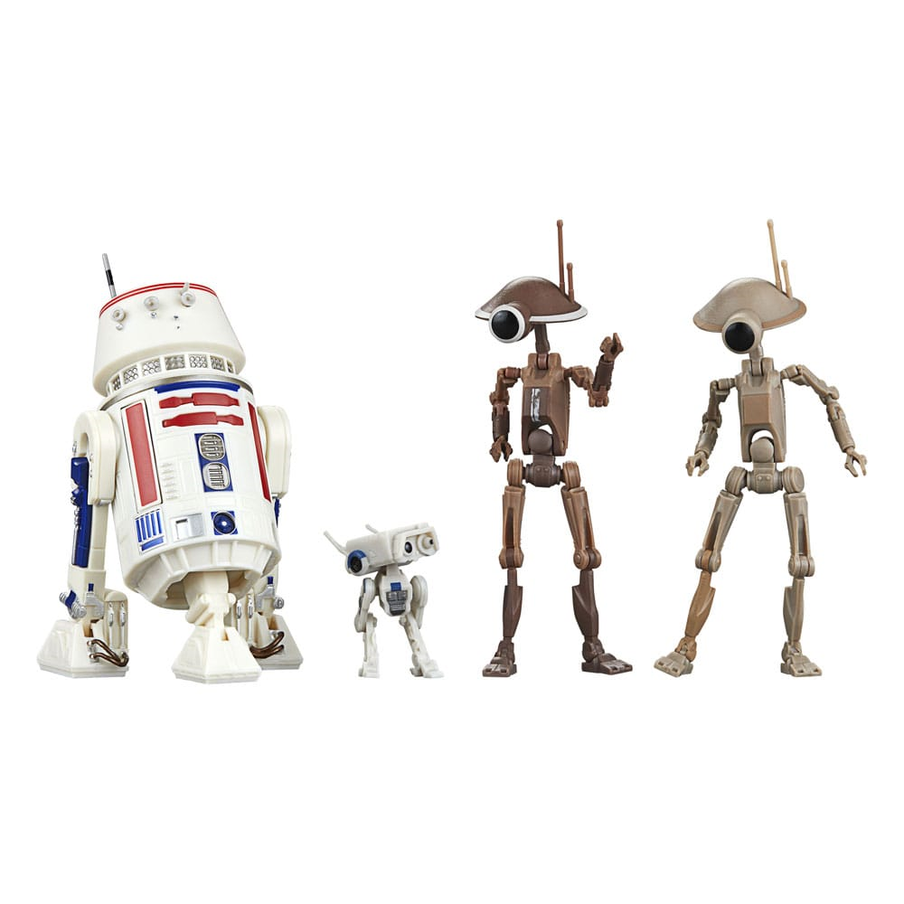 Hasbro Star Wars 4-Pack R5-D4, BD-72 & Pit Droids