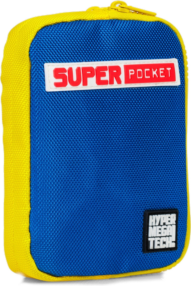 hypermegatech! Hyper Mega Tech! Super Pocket Fabric Case - Blue - Bag