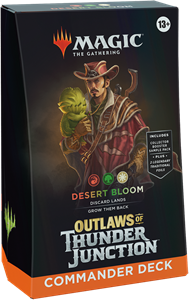 Wizards of The Coast Magic The Gathering - Outlaws of Thunder Junction Commander Deck Desert Bloom