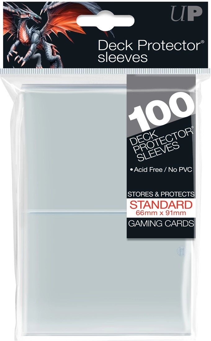 Ultra Pro  Deck Protector Sleeves Transparant (Gloss) (100 stuks)