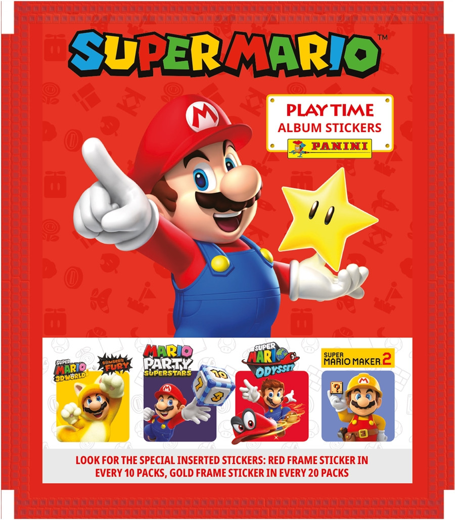 Panini Super Mario Sticker Collection Pack