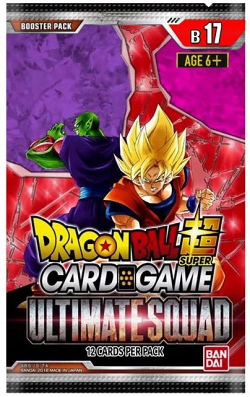 Bandai Dragon Ball Super TCG Ultimate Squad Booster Pack