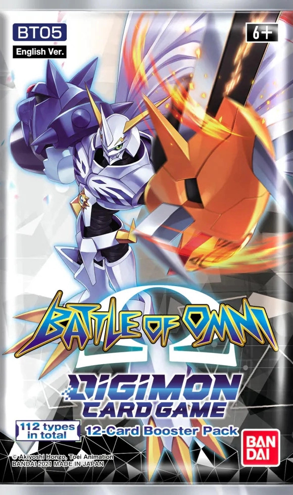 Bandai Digimon TCG Battle of Omni Booster Pack