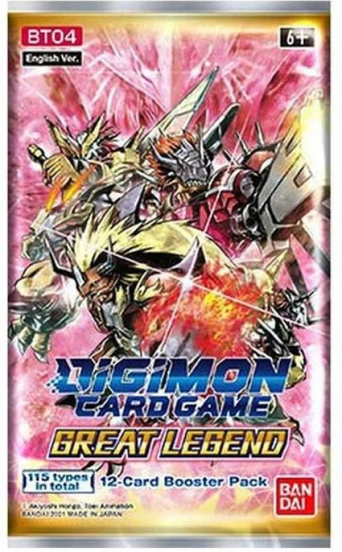 Bandai Digimon TCG Great Legend Booster Pack