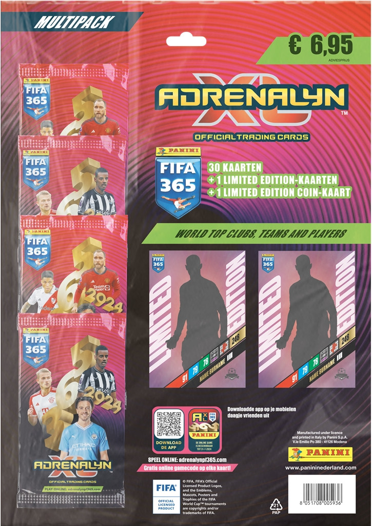 Panini Adrenalyn XL Fifa 365 TCG 2023/24 Multipack