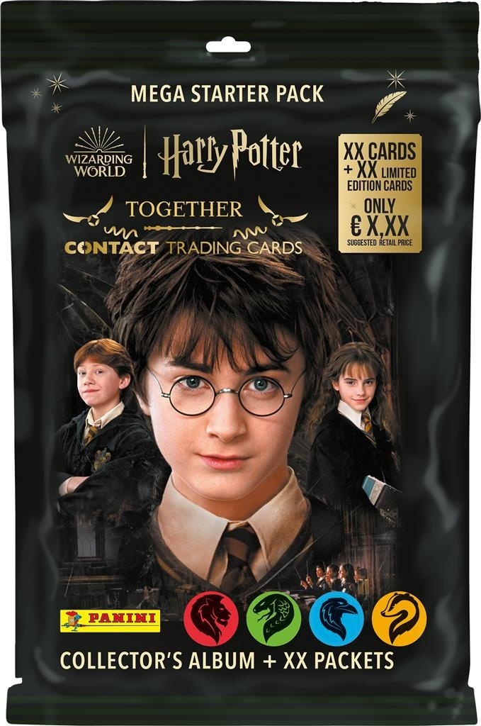 Panini Harry Potter Contact Trading Card Collection Mega Starter Pack