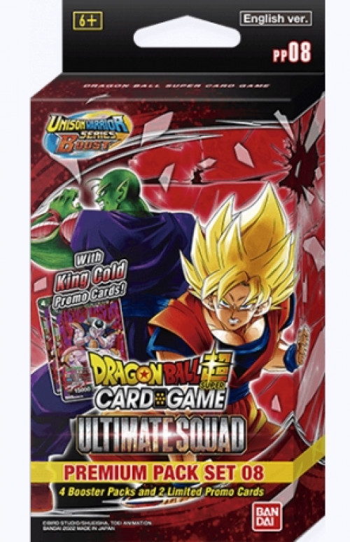 Bandai Dragon Ball Super TCG Ultimate Squad Premium Pack Set 8