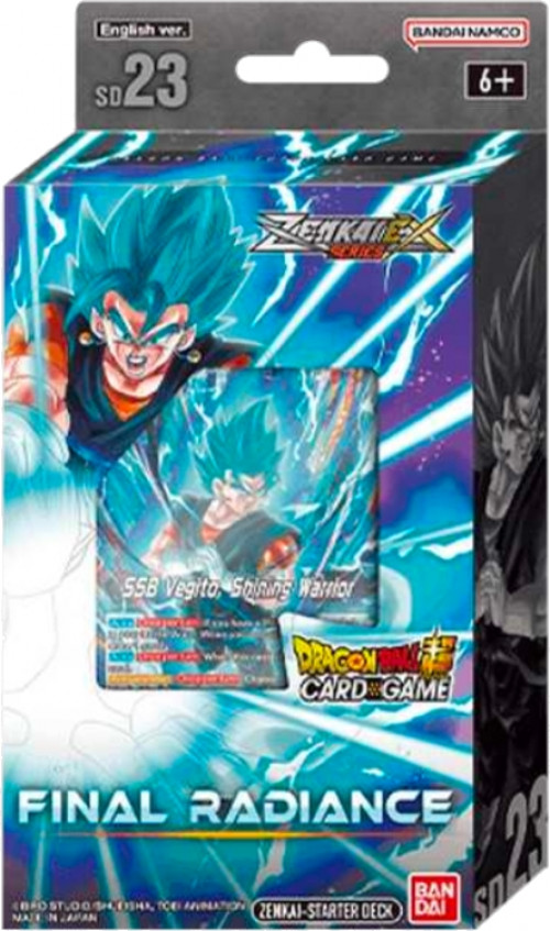 Bandai Dragon Ball Super TCG Zenkai Series Starter Deck - Final Radiance