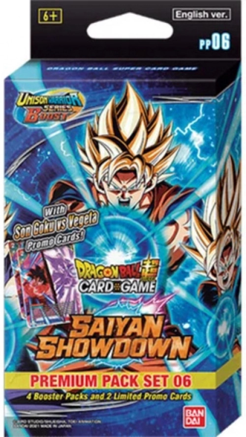 Bandai Dragon Ball Super TCG Saiyan Showdown Premium Pack Set
