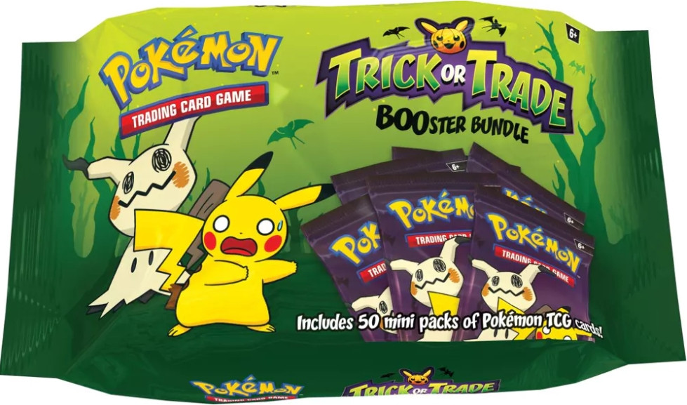 The Pokemon Company Pokemon TCG - Trick or Trade Booster Bundle