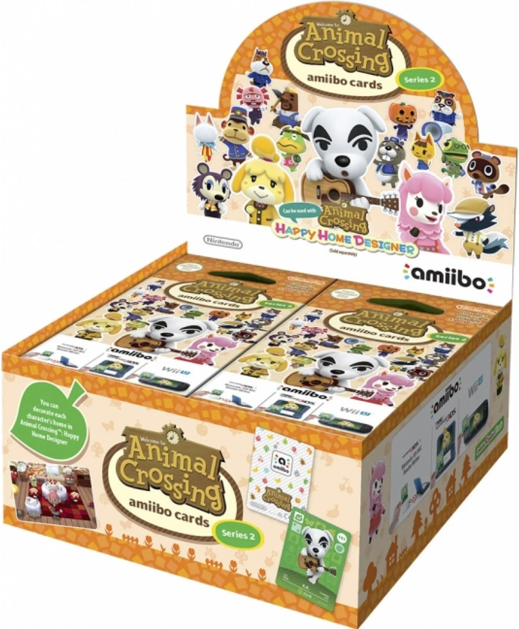 Nintendo Animal Crossing Amiibo Cards Serie 2 Sealed Box (42 Pakjes)