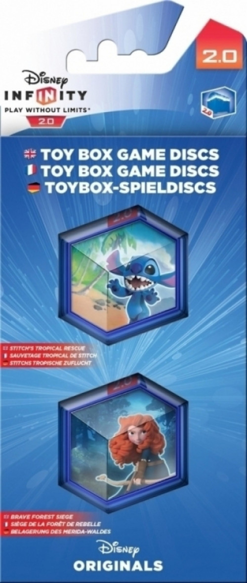 Disney Interactive Disney Infinity 2.0 Toy Box Game Discs Disney