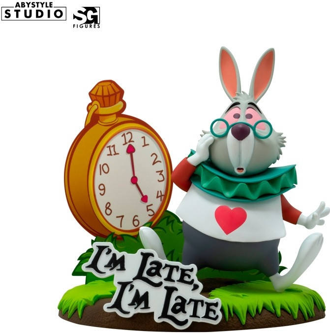 Abystyle Disney Alice in Wonderland  Figure - White Rabbit