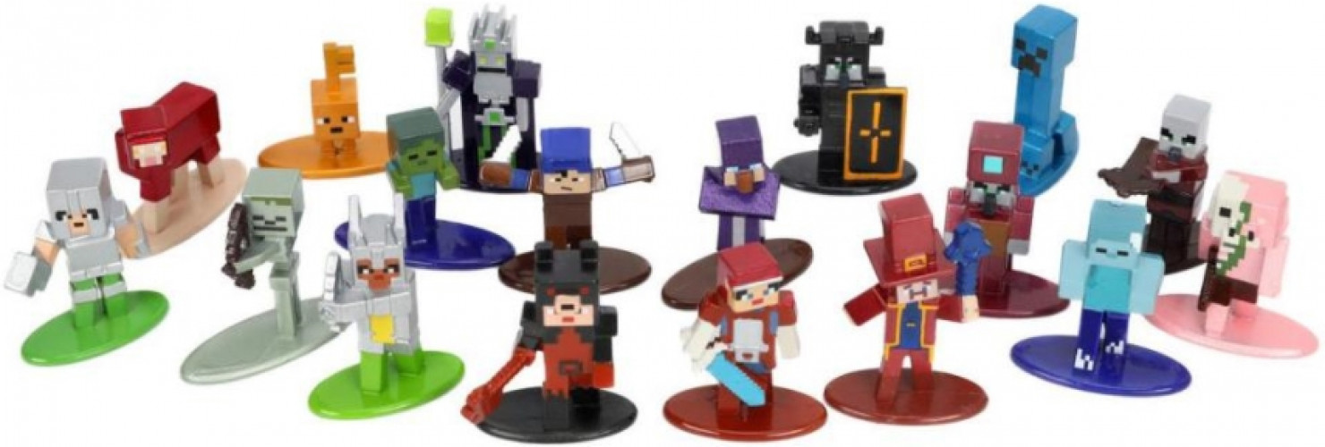Jada Minecraft Dungeons - Metal Minifigures Set