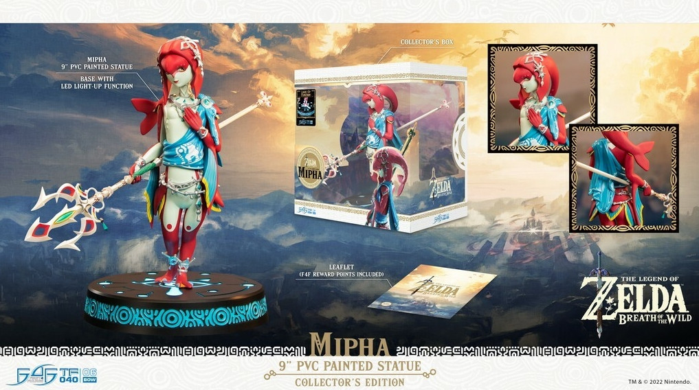 First 4 Figures Zelda: Breath of the Wild - Mipha Collector's Edition 21 cm PVC Statue
