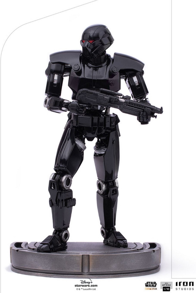 Iron Studios Star Wars: The Mandalorian 1/10 Scale Statue - Dark Trooper