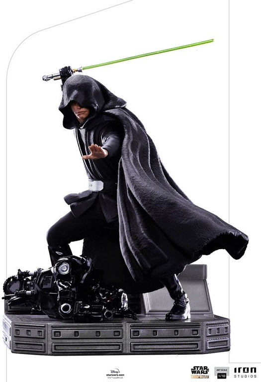Iron Studios Star Wars: The Mandalorian - Luke Skywalker Combat Version 1/10 Scale Statue