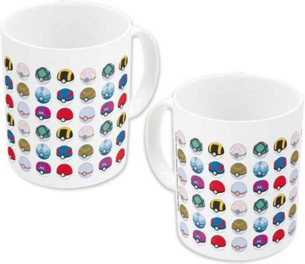Stor Pokemon - Pokeballs All Over Ceramic Mug