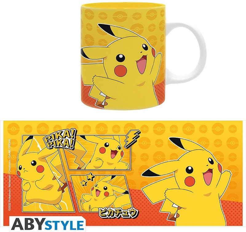 Abystyle Pokemon Mug - Comic Strip Pikachu