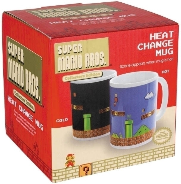 Paladone Nintendo - Super Mario Bros. Heat Change Mug