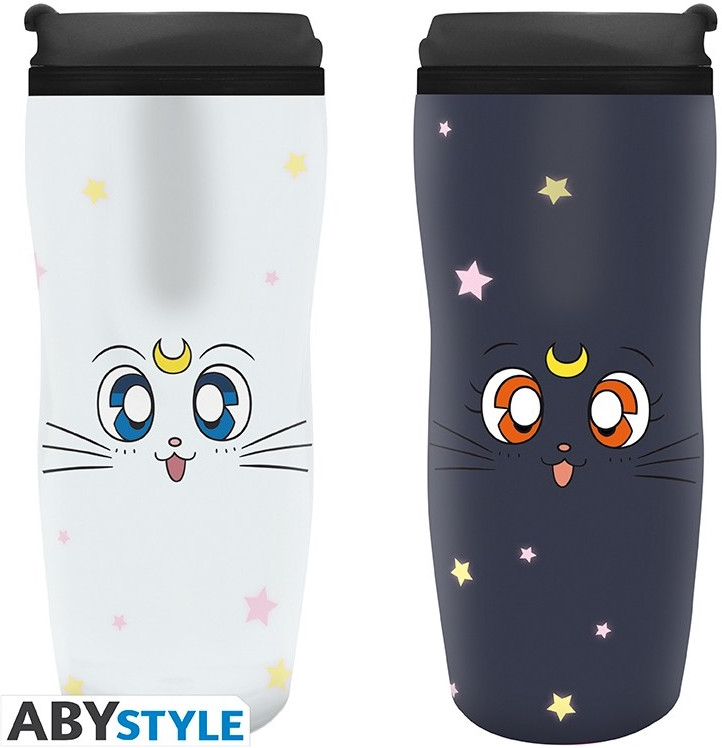 Abystyle Sailor Moon - Luna & Artemis Travel Mug