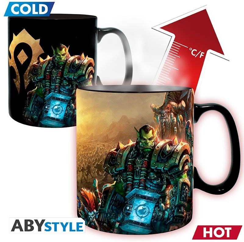Abystyle World of Warcraft Heat Change Mug - Azeroth