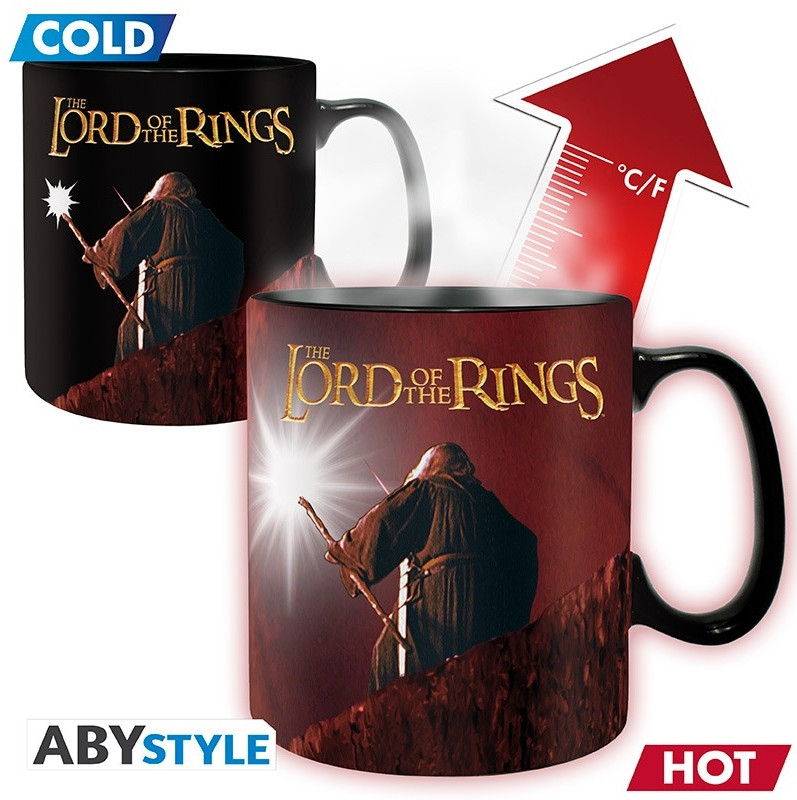 Abysse Deutschland ABY style - Lord of the Rings You shall not pass Thermoeffekt Tasse