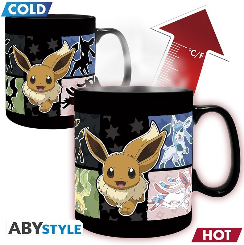 Abystyle Pokemon Heat Change Mug - Eevee