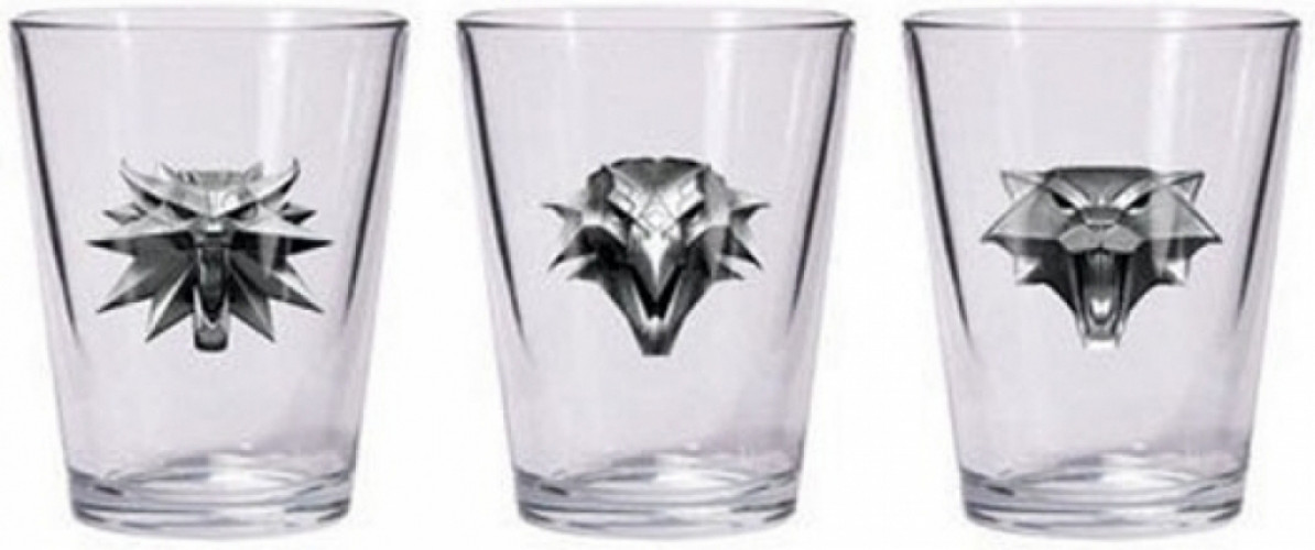 Dark Horse The Witcher 3 - Set of 3 Shot Glasses