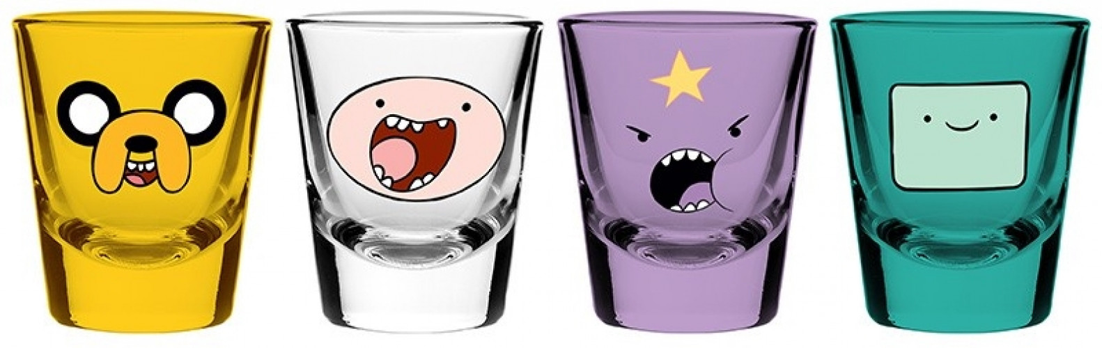 Abystyle Adventure Time - Shot Glasses 4-Pack