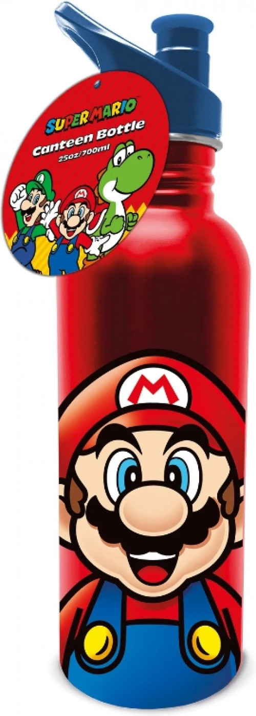 Pyramid International Super Mario Metal Canteen Bottle - Mario