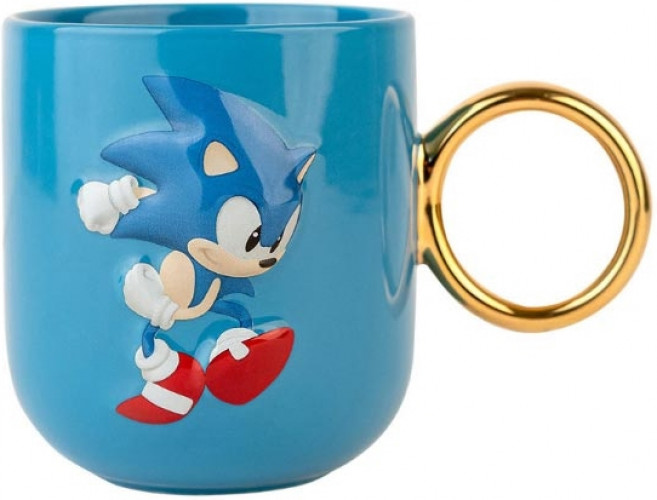 sonicthehedgehog Sonic The Hedgehog - Ring 3D - Tasse