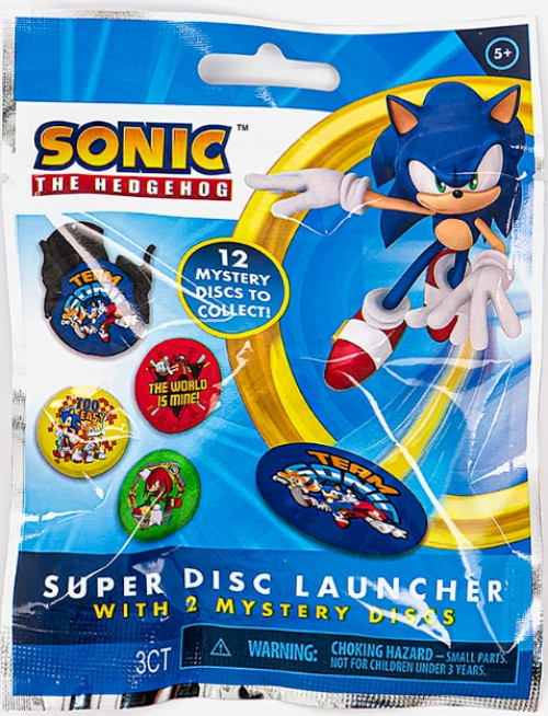 Forever Clever Sonic the Hedgehog Super Disc Launcher Blind Bag