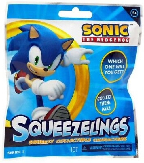 Forever Clever Sonic the Hedgehog Squeezelings Blind Bag