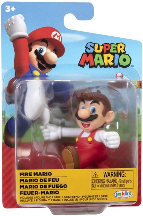 Jakks Pacific Super Mario Mini Action Figure - Fire Mario