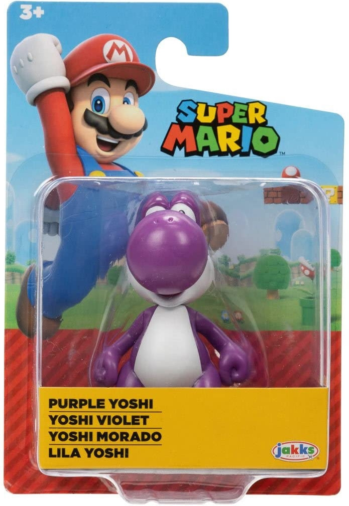Jakks Pacific Super Mario Mini Action Figure - Purple Yoshi