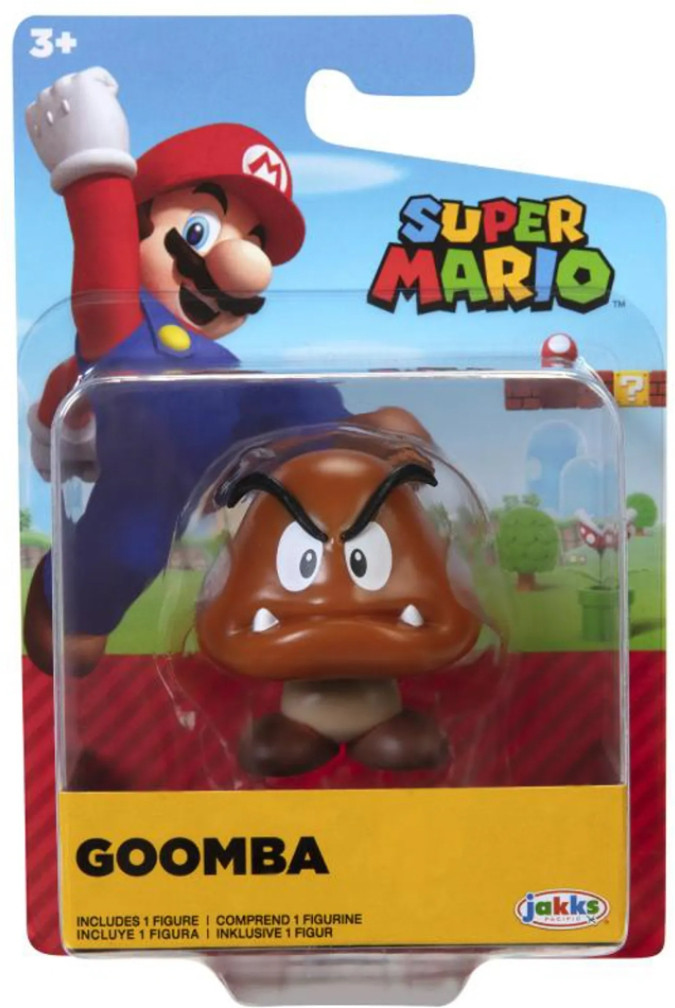 Jakks Pacific Super Mario Mini Action Figure - Goomba