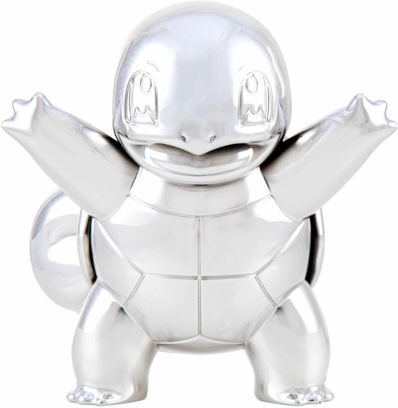 Jazwares Pokemon 25th Anniversary Figure - Silver Squirtle