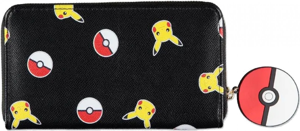 Difuzed Pokémon - Pikachu Girls Zip Around Wallet