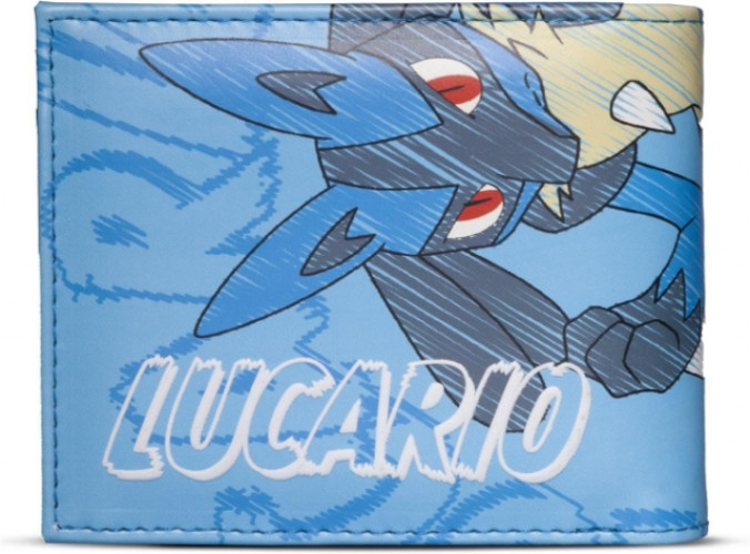 Difuzed Pokémon - Lucario Bifold Wallet