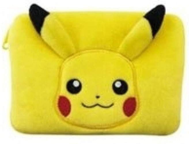 SK Japan Pokemon Pluche Mini Tissue Pouch - Pikachu