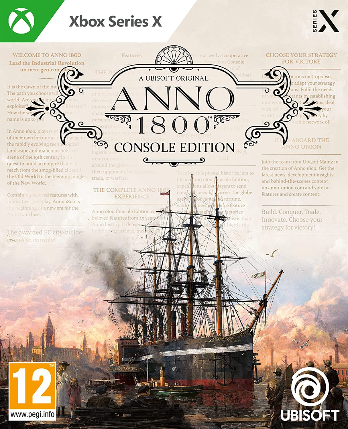 ubisoft Anno 1800 (Console Edition) - Microsoft Xbox Series X - Strategie - PEGI 12