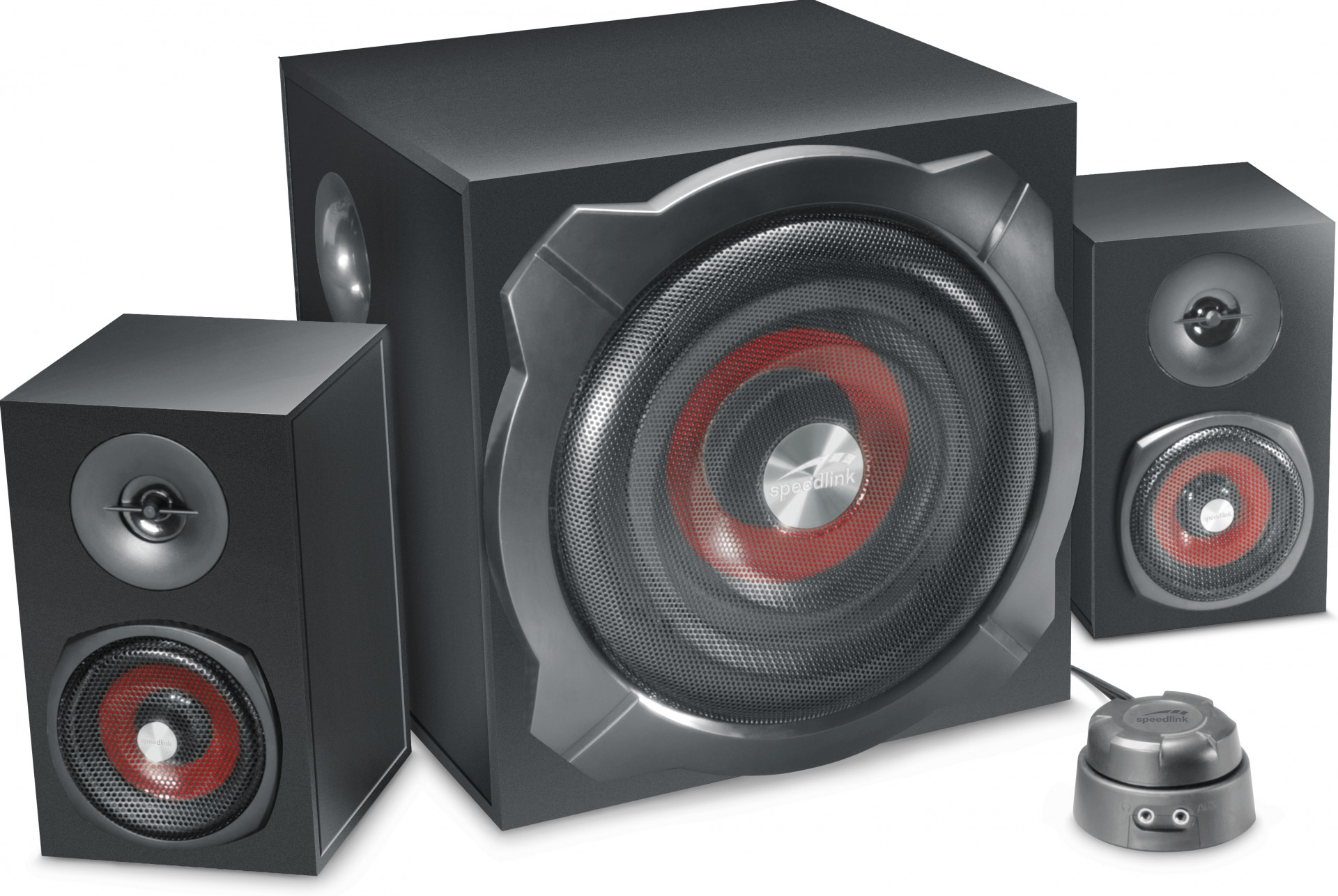 GRAVITY 2.1 Speaker Subwoofer System - Zwart