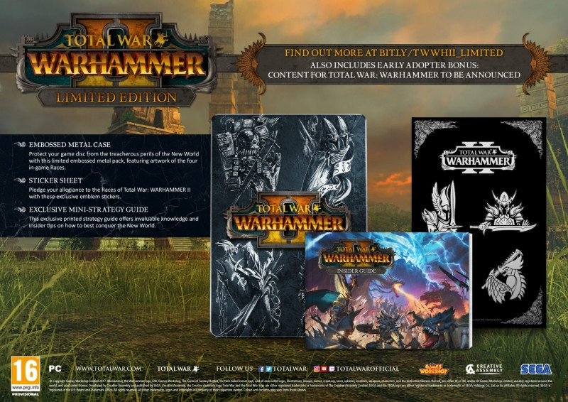 SEGA Total War Warhammer 2 (Limited Edition)
